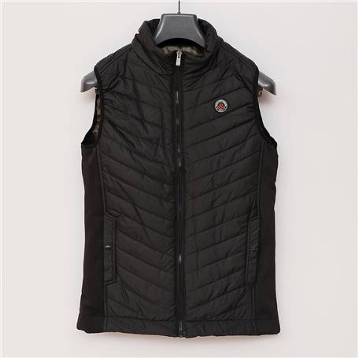 Мужская спортивная жилетка с задирающим воротником, ветронепроницаемая, черная, модели 21503, размеры XL, L, M, XXL