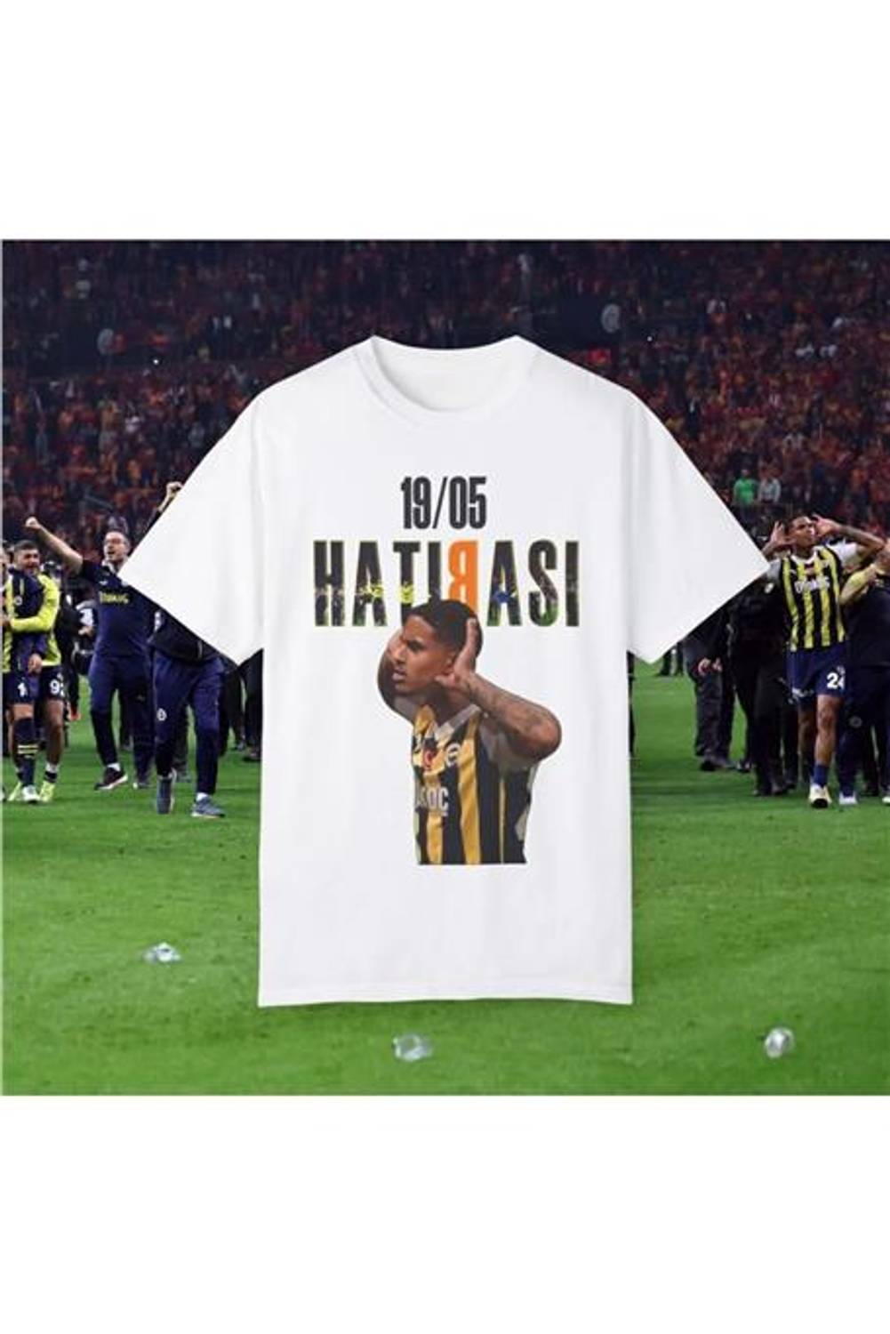 19/05 Hatırası Oosterwolde Tişört (Gs-Fb Maç Hatırası)- FBOO1907 - Beyaz