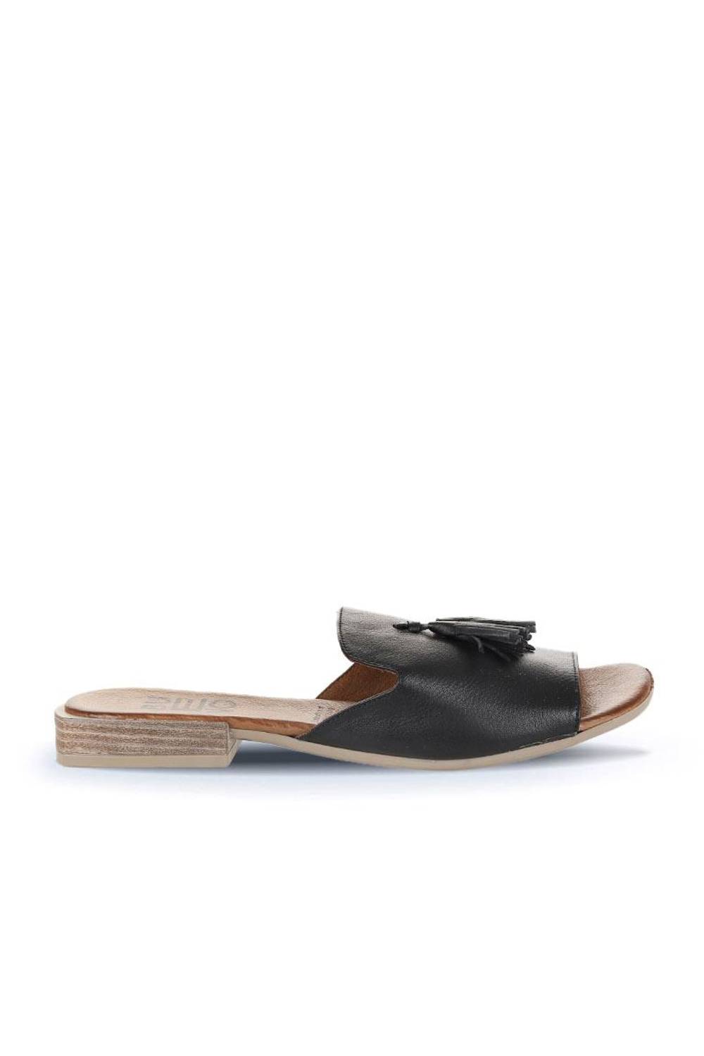 Bueno Shoes Kadın Az Topuklu Terlik 01WQ5615