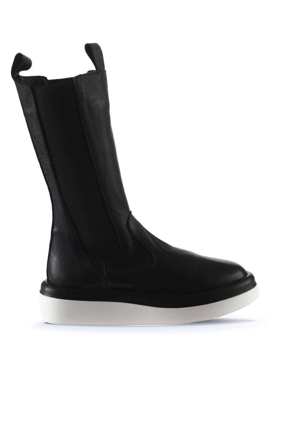 Жіночі черевики на платформі Bueno Shoes 01WT5800 з натуральної шкіри, доступні в чорному та бежевому кольорах, розміри 35-41