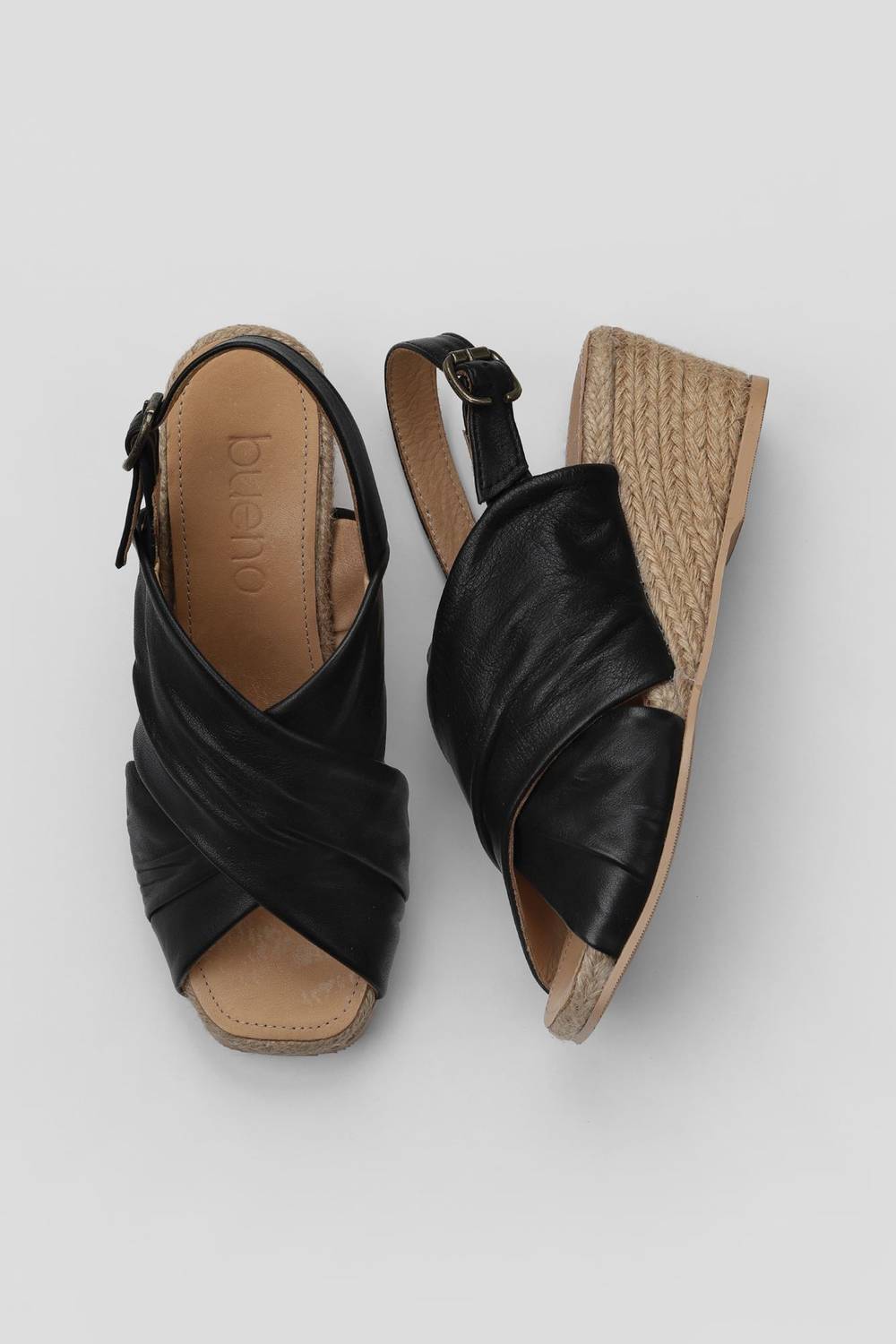 أحذية بوينو صنادل إسبادريل بكعب ويدج للنساء 01WS10300