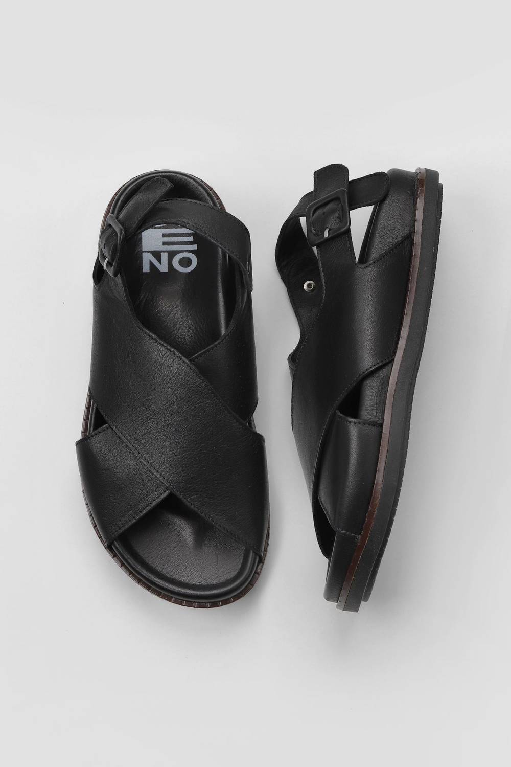 Сандалі Bueno для жінок 01WU5815, шкіряні, з підошвою Light Thermo, каблук 3 см, доступні в червоному, чорному, жовтому та коричневому кольорах