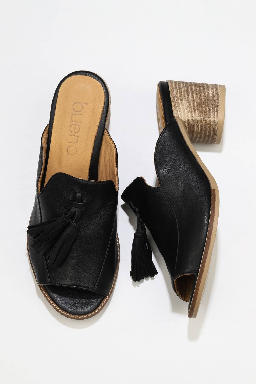 Туфли Bueno женские на каблуке, кожа, высота каблука 5,5 см, цвет: лиловый, белый, черный, розовый, размеры: 36-41