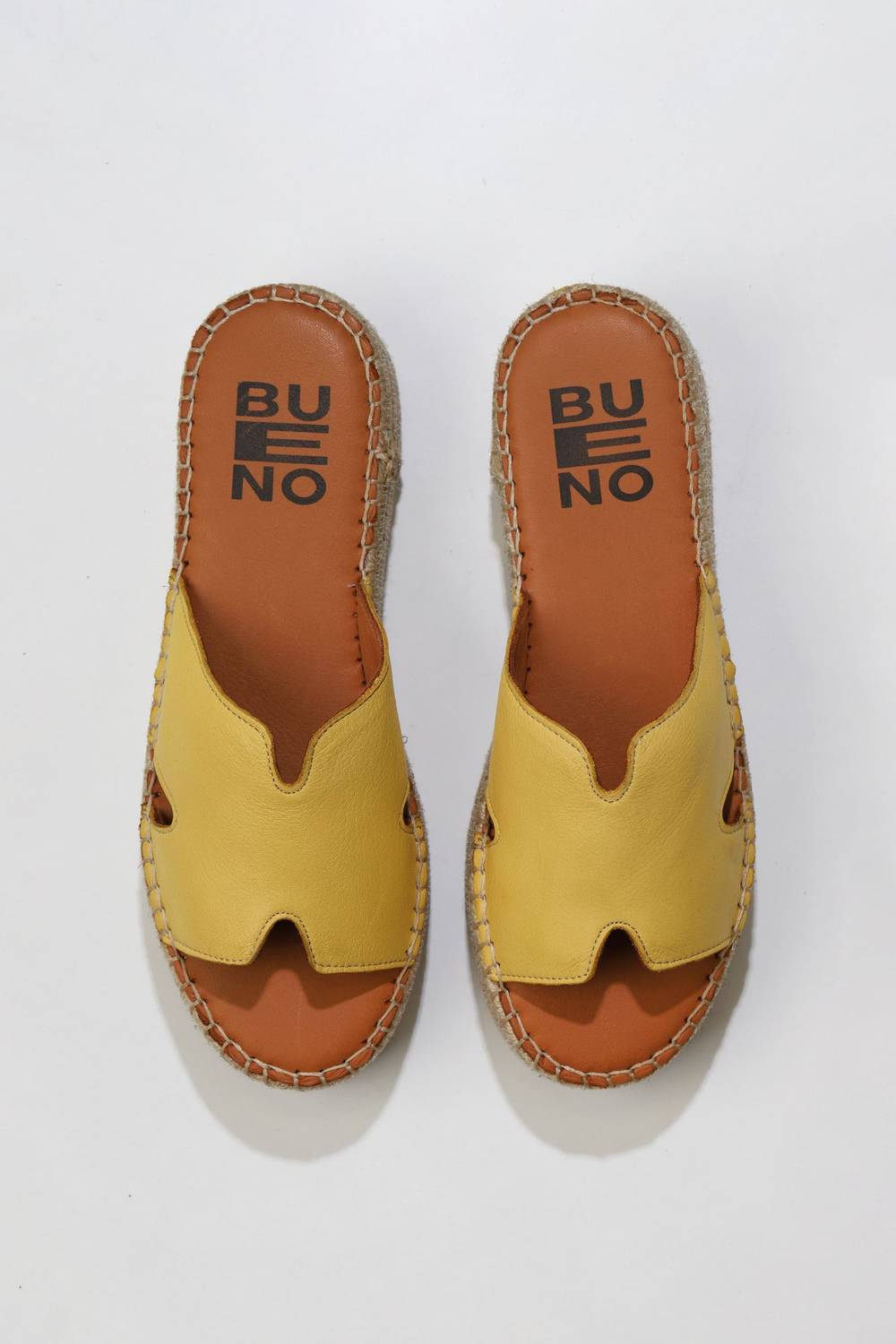 Туфли Bueno, женские на платформе, эспадрильи, 5 см, термостойкая подошва, кожаные, цвет: фуксия, белый, черный, желтый, розовый, размеры 36-42