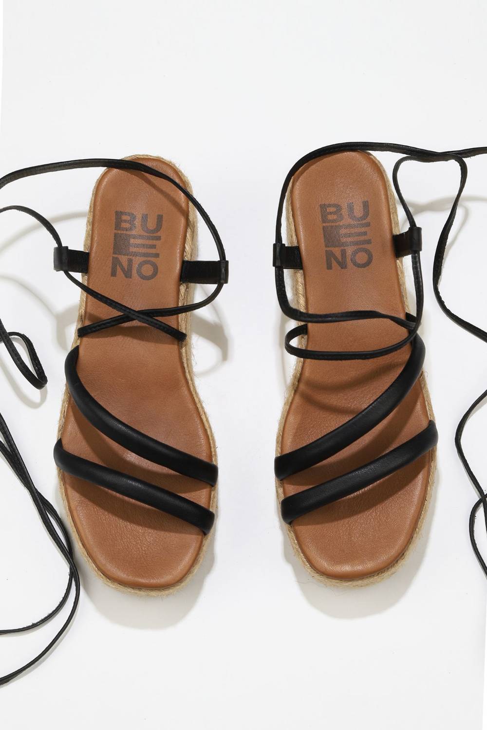 Bueno Shoes Women's Wedge Heels Espadrilles Sandals 01WU6100