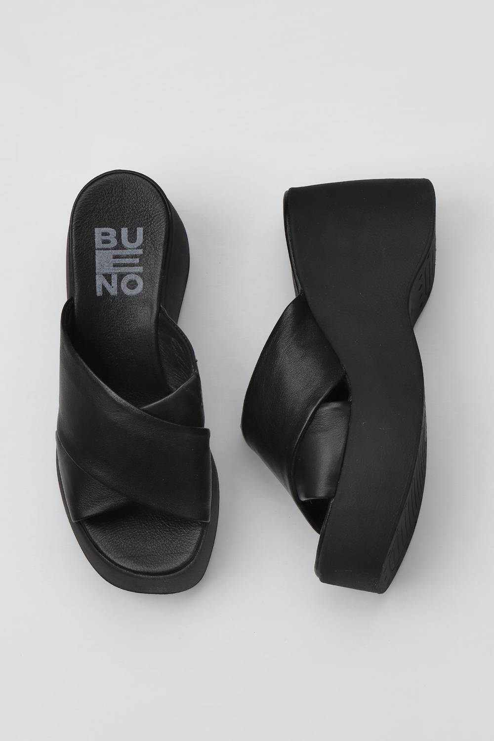 Bueno Shoes Women's Wedge Heeled Slippers 01WY9005