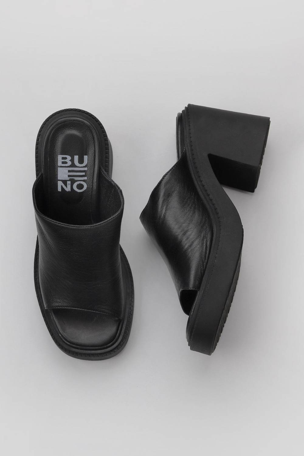 Bueno Shoes Kadın Dolgu Topuklu Terlik 01WY12702