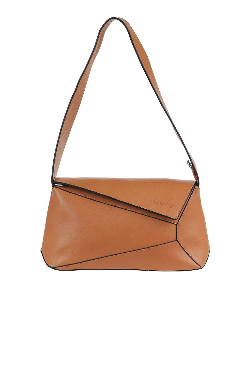 Жіноча сумка через плече Bueno 01WBY3624 з шкіри, доступна в білому, синьому, чорному, червоному, коричневому та рожевому кольорах