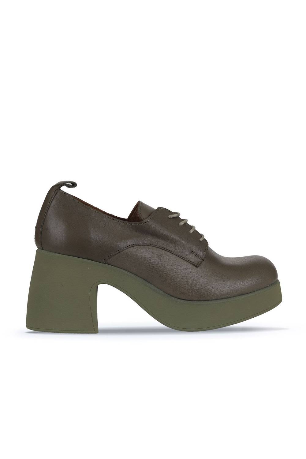 Женская обувь Bueno, туфли на каблуке, кожа, высота каблука 8 см, термоподошва, доступные размеры 36-41, цвета: хаки, тёмно-синий