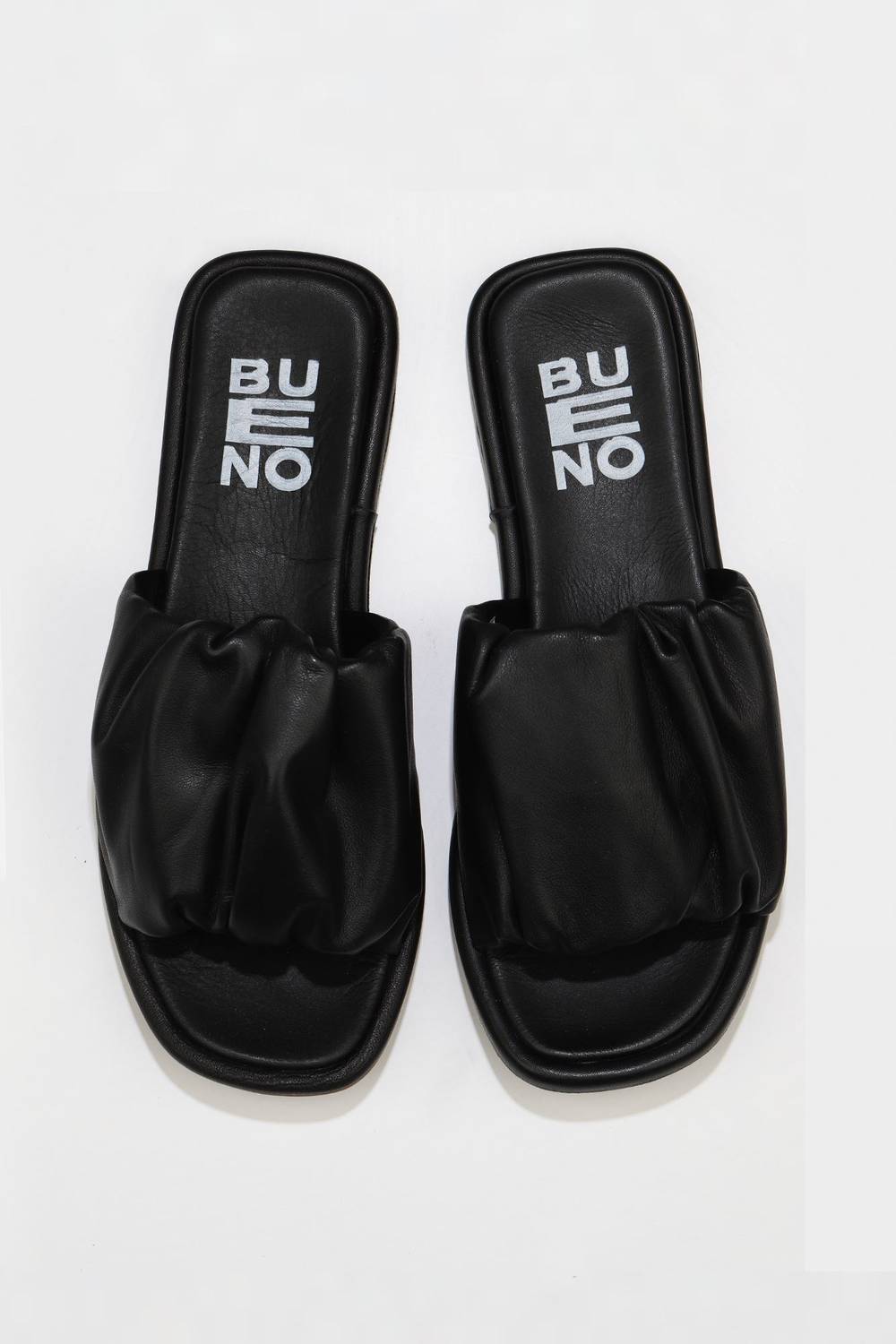 Туфлі Bueno жіночі плоскі 01WU4125, шкіра, 2 см підбори, термо підошва, доступні в розмірах 36-39, кольори: фуксія, білий, чорний, хакі