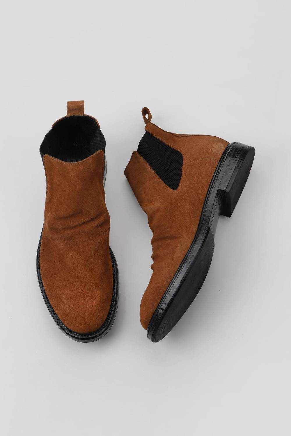 Мужские ботинки Bueno 01MV9303 из кожи, высота каблука 2,5 см, размеры 40-45, цвета: темно-серый нубук, светло-коричневый нубук, зеленый нубук, черная кожа