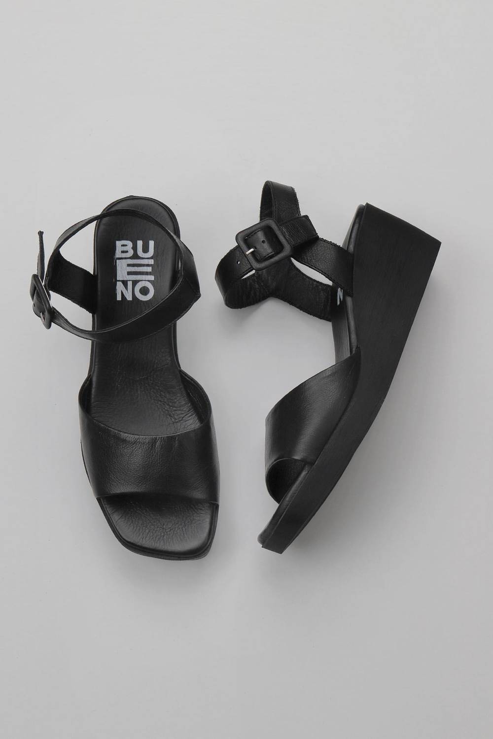 Bueno Shoes Kadın Dolgu Topuklu Sandalet 01WY2400