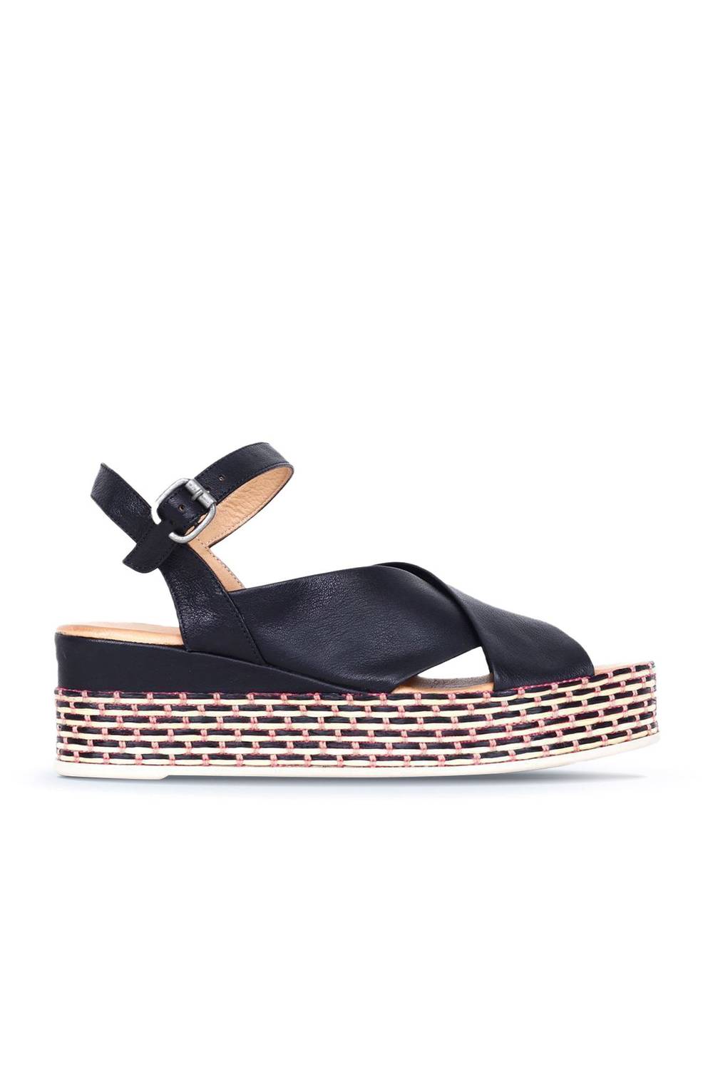 Bueno Shoes Kadın Dolgu Topuklu Espadril Sandalet 01WQ5901