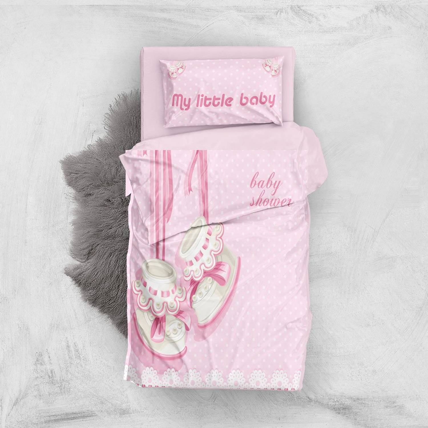 MonoHome My Little Baby 3D Bebek Nevresim Takımı