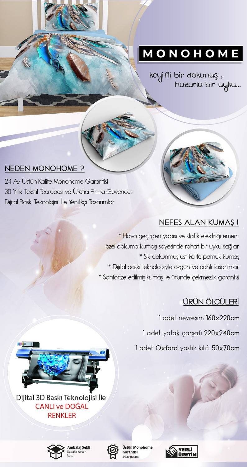 Monohome Darling 3D Single Duvet Cover Set