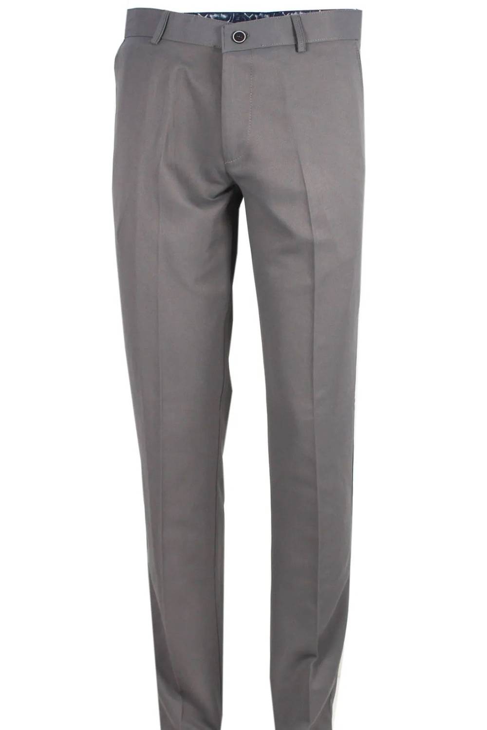 Чоловічі класичні сірі льняні штани VARETTA, 65% бавовна, 35% поліестер, різні розміри доступні