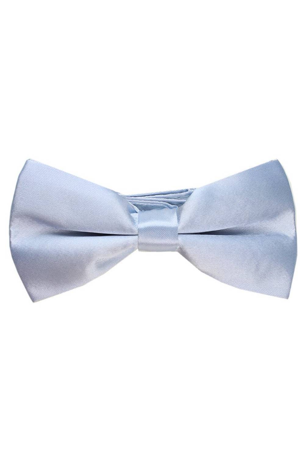 Varetta Erkek İce Blue Saten Kumaş Papyon