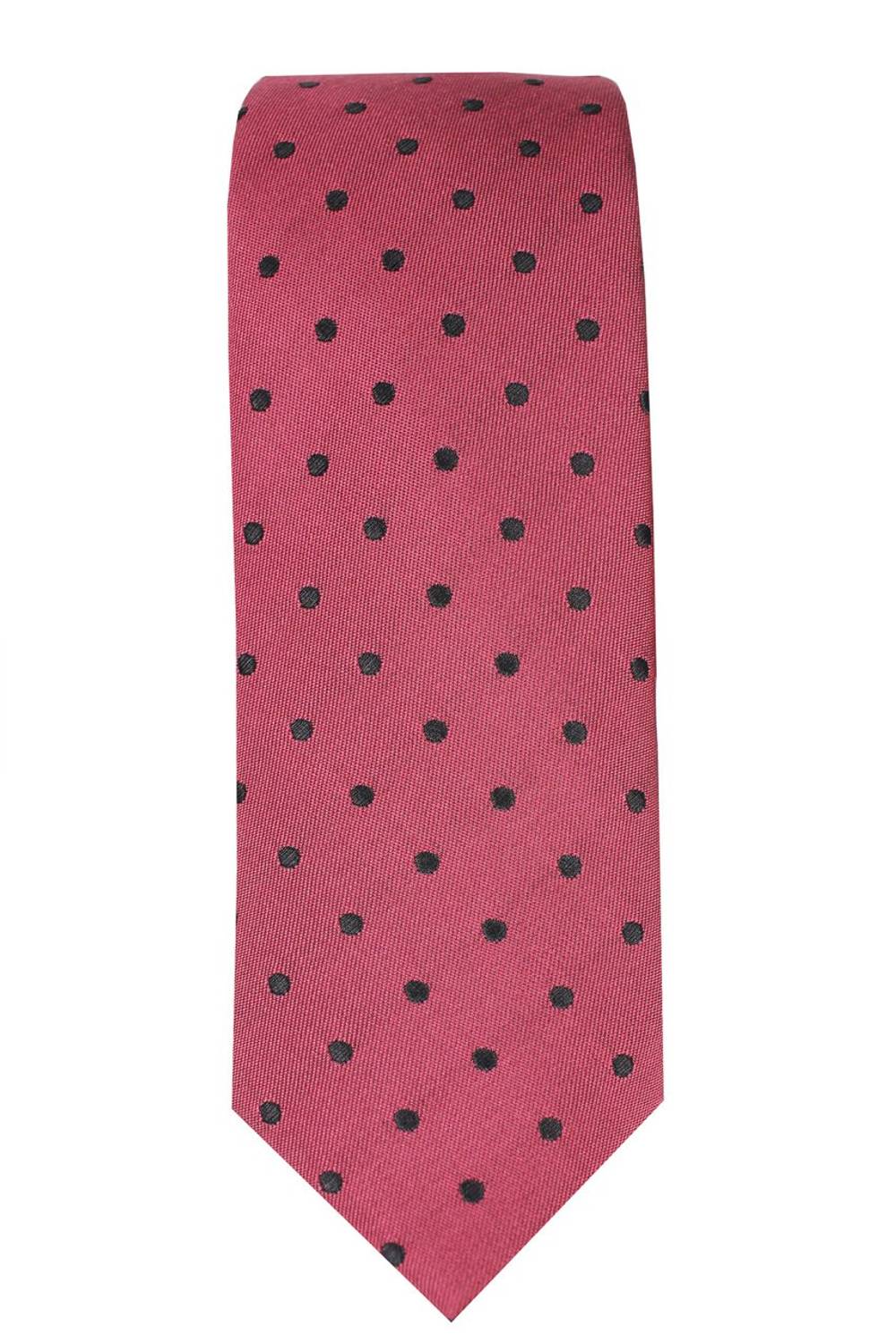 Чоловіча краватка бордового кольору зі слім-кроєм та візерунком, ширина 5.7 см, довжина 135 см, стандартний аксесуар