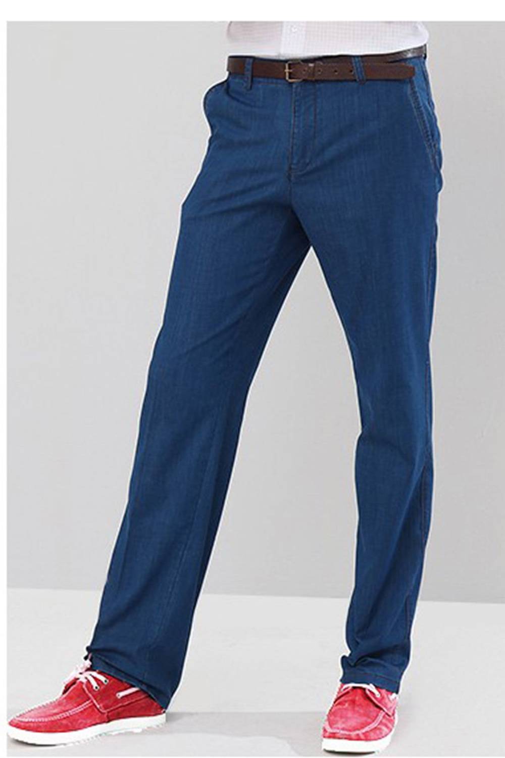 Varetta Erkek Mavi İnce Yazlık Tensel Kot Pantolon