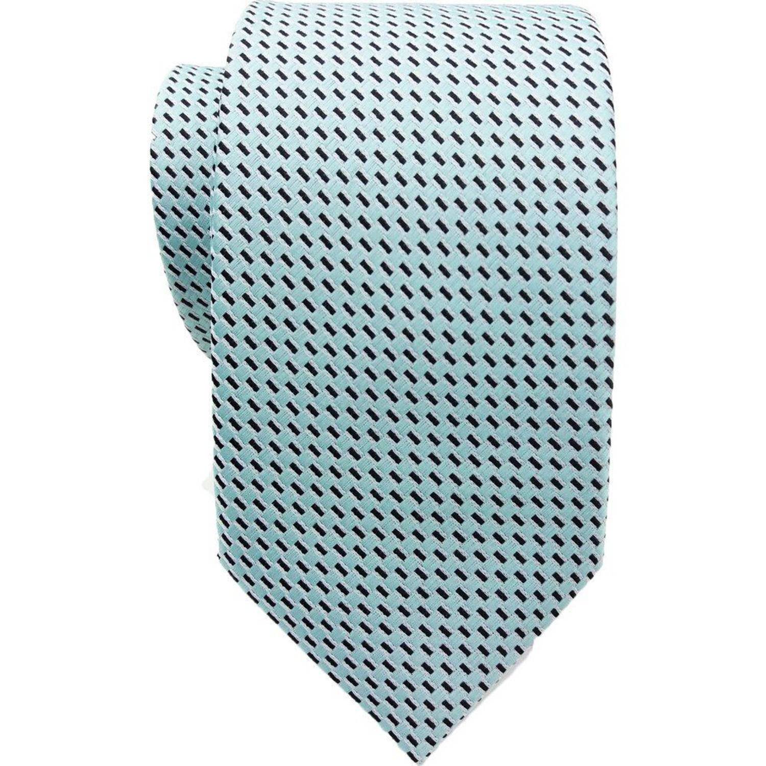 Men's Mint Green Patterned Handkerchief Tie