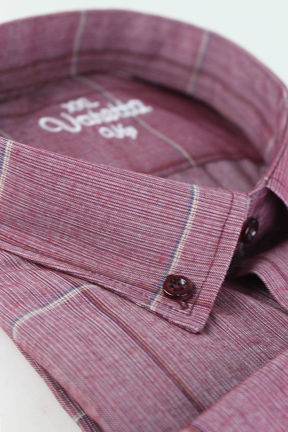 Великі чоловічі сорочки Varetta розового кольору з довгими рукавами та кишенями