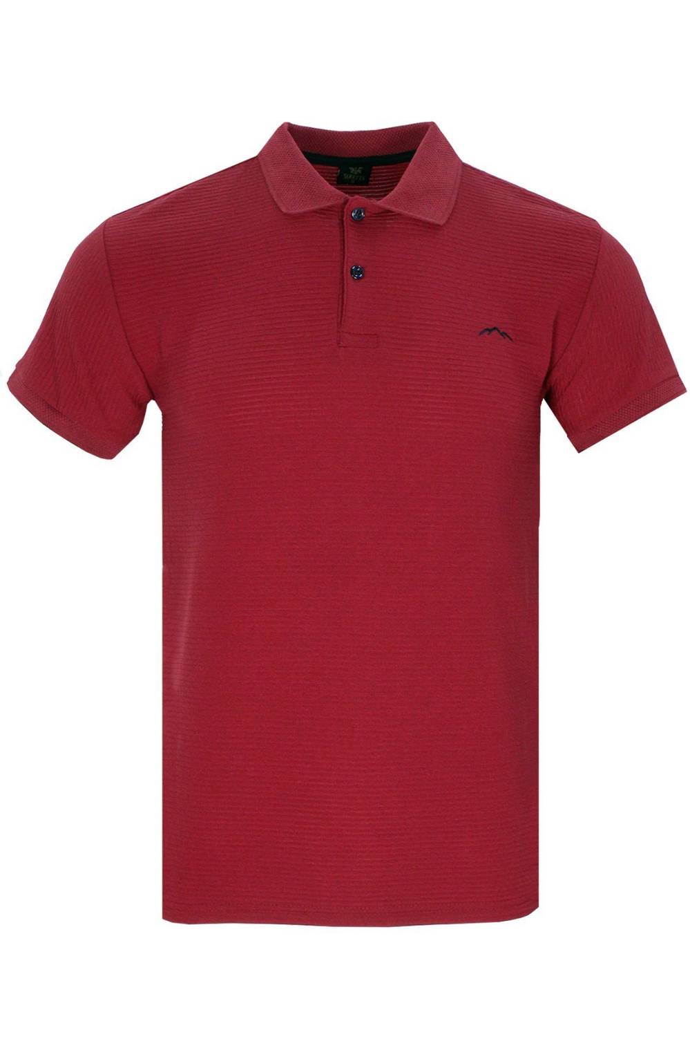 Varetta Bordo Pamuklu Kısa Kollu Polo Yaka T shirt