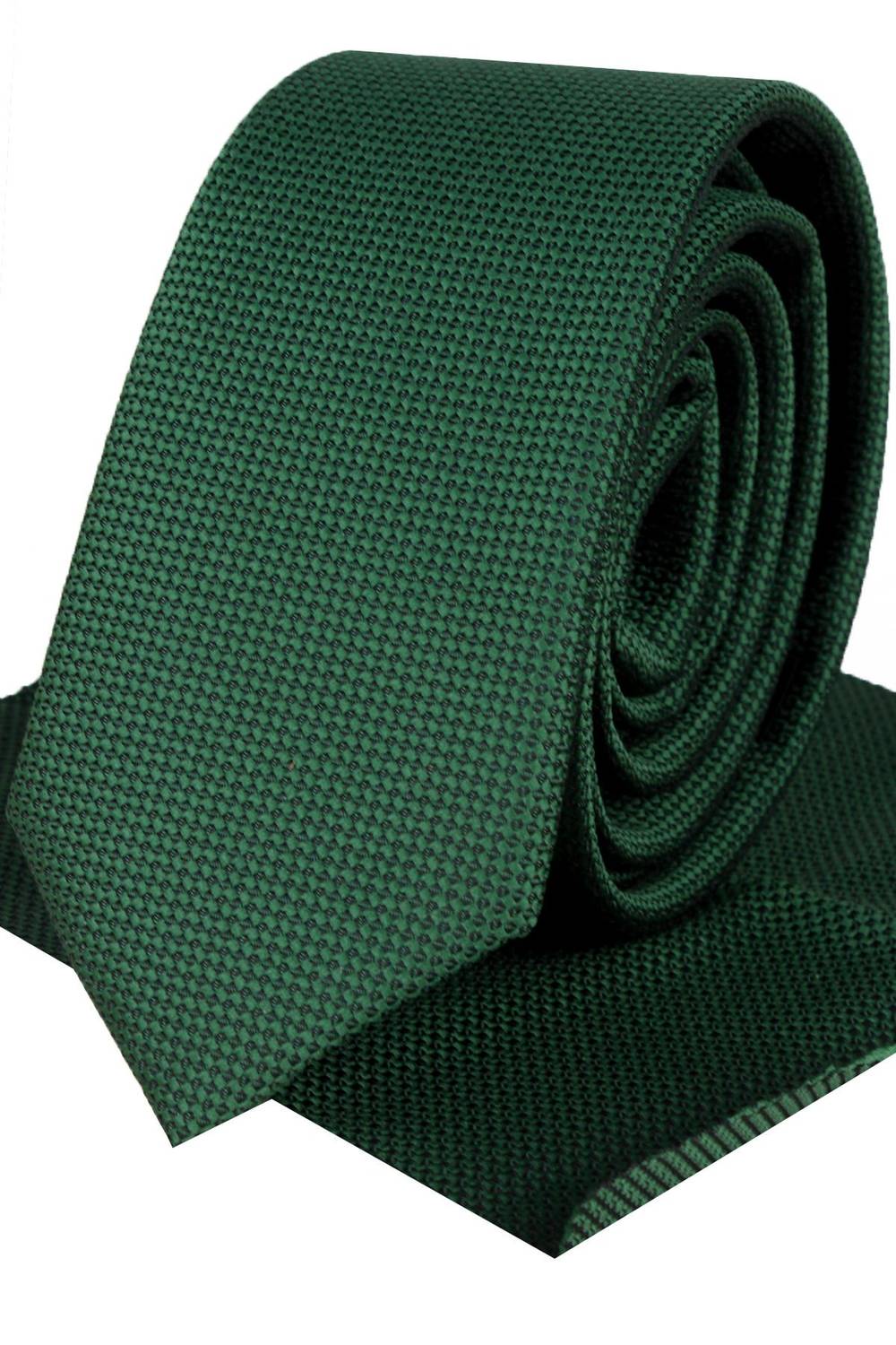 Varetta Erkek Yeşil Slim Kesim Mendilli Kravat