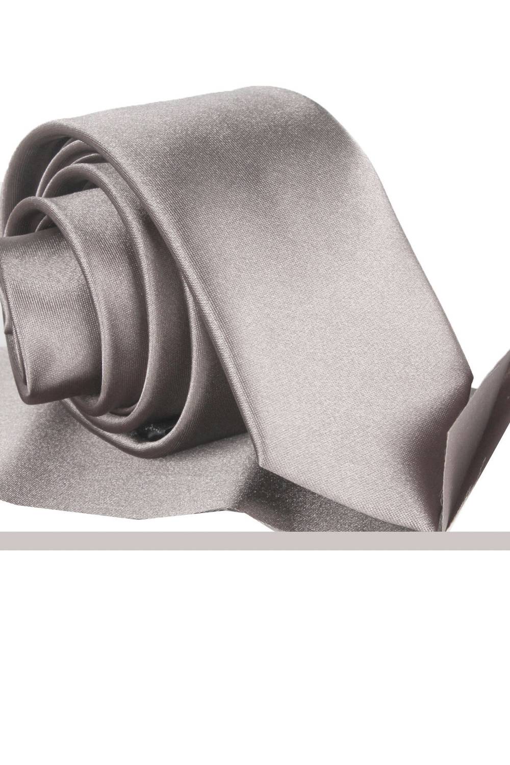 Varetta Erkek Barut Gri Slim Kesim Mendilli Kravat