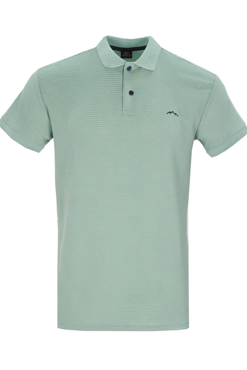 Varetta Mint Yeşili Pamuklu Kısa Kollu Polo Yaka T shirt