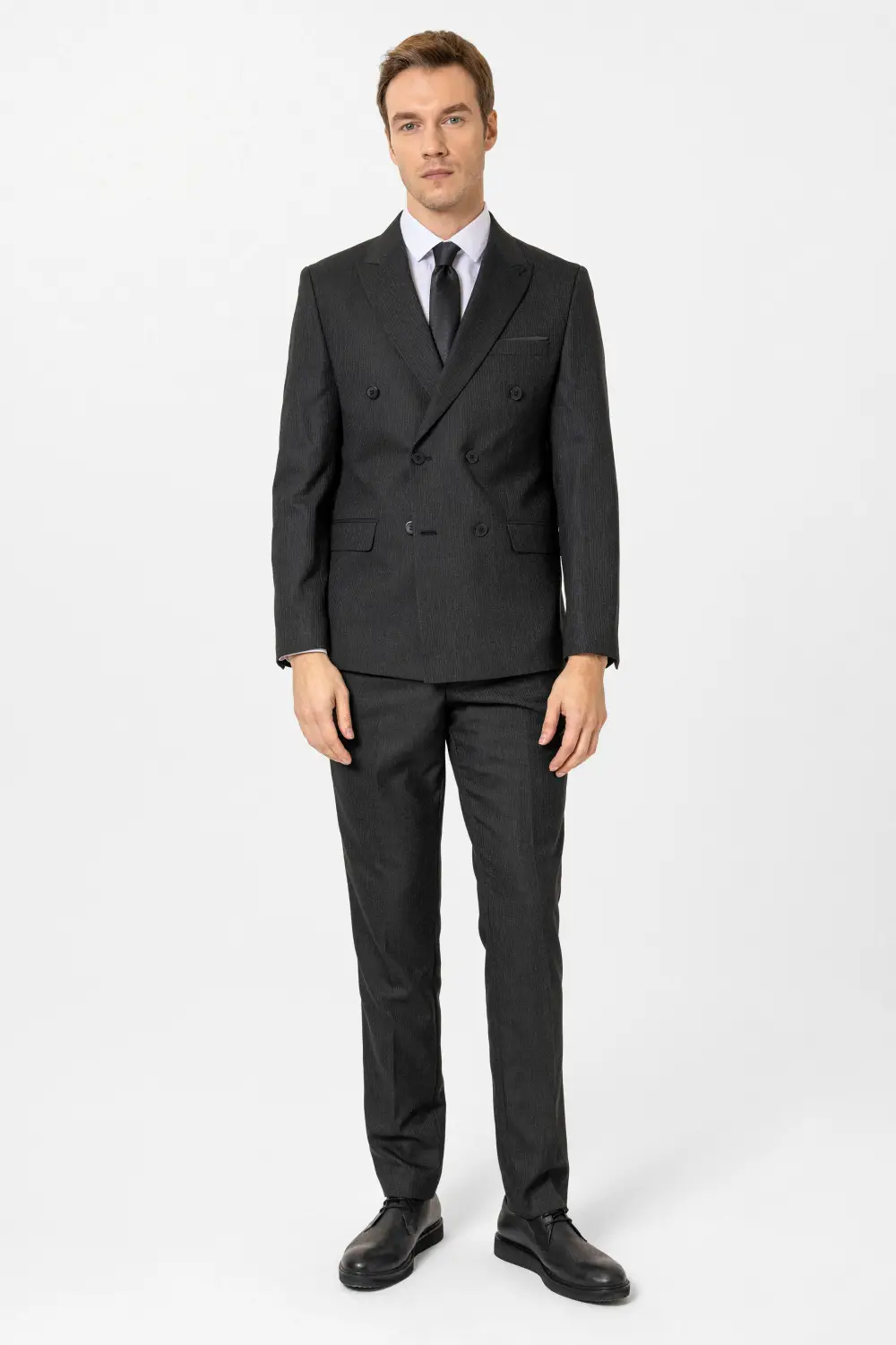 Slim Kalıp Düz Takım Elbise