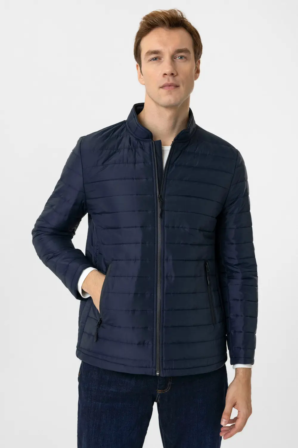 Slim Kalıp Kapitone Mont