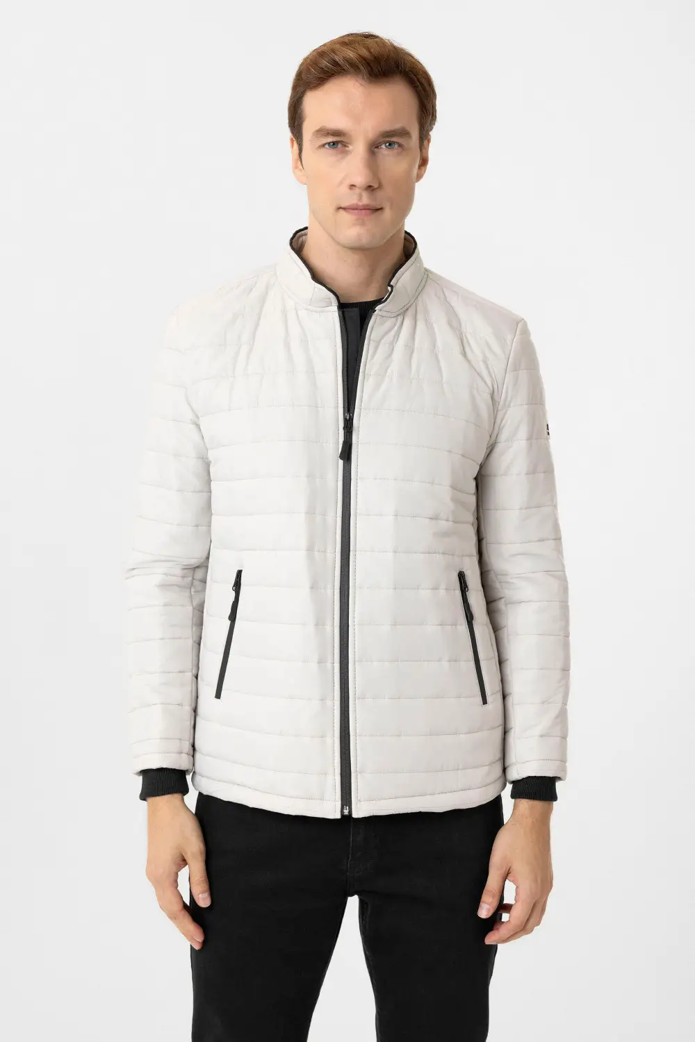 Slim Kalıp Kapitone Mont