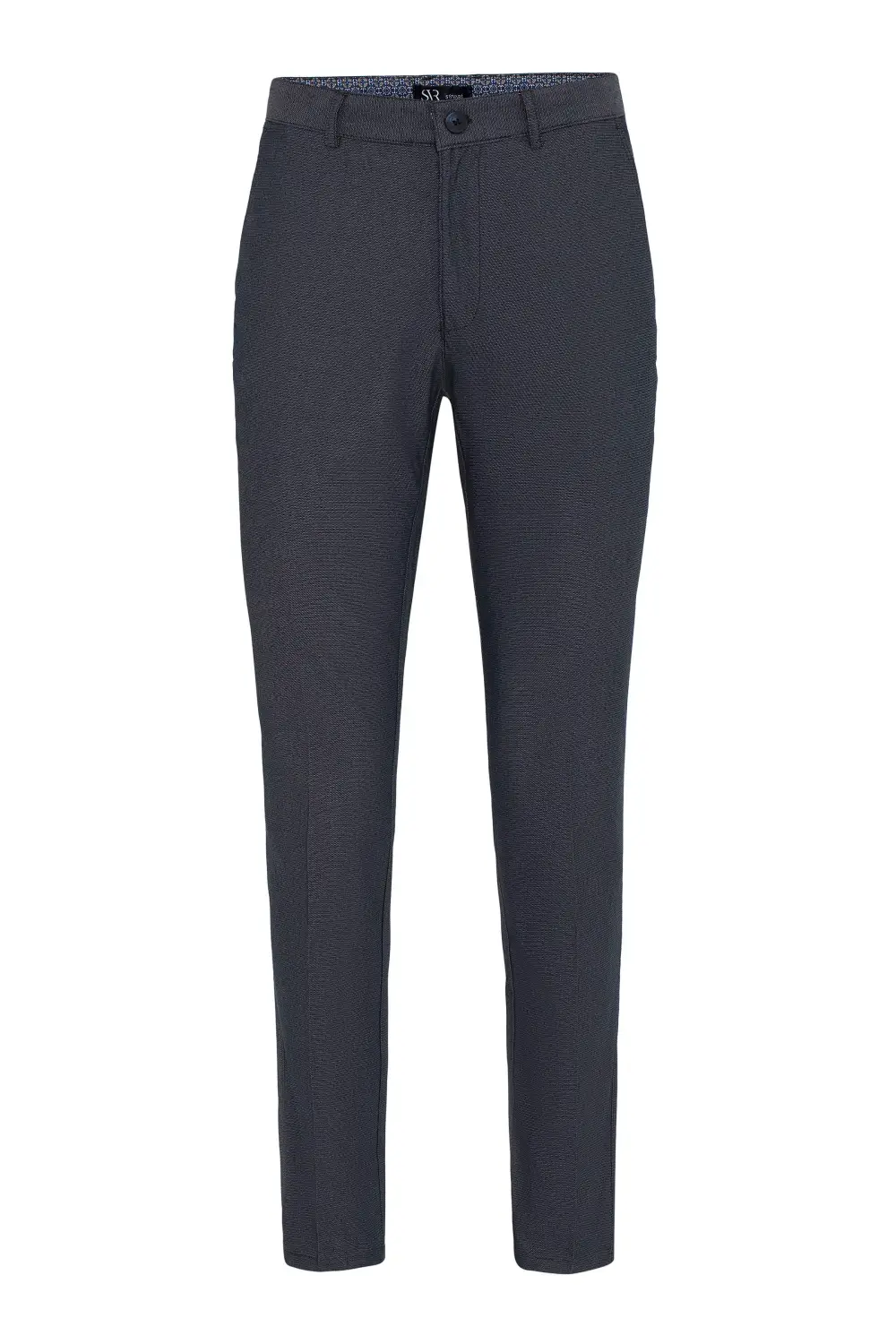 Regular Kalıp Armürlü Pantolon