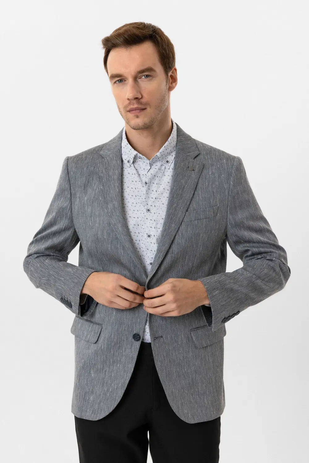 Regular Kalıp Desenli Ceket