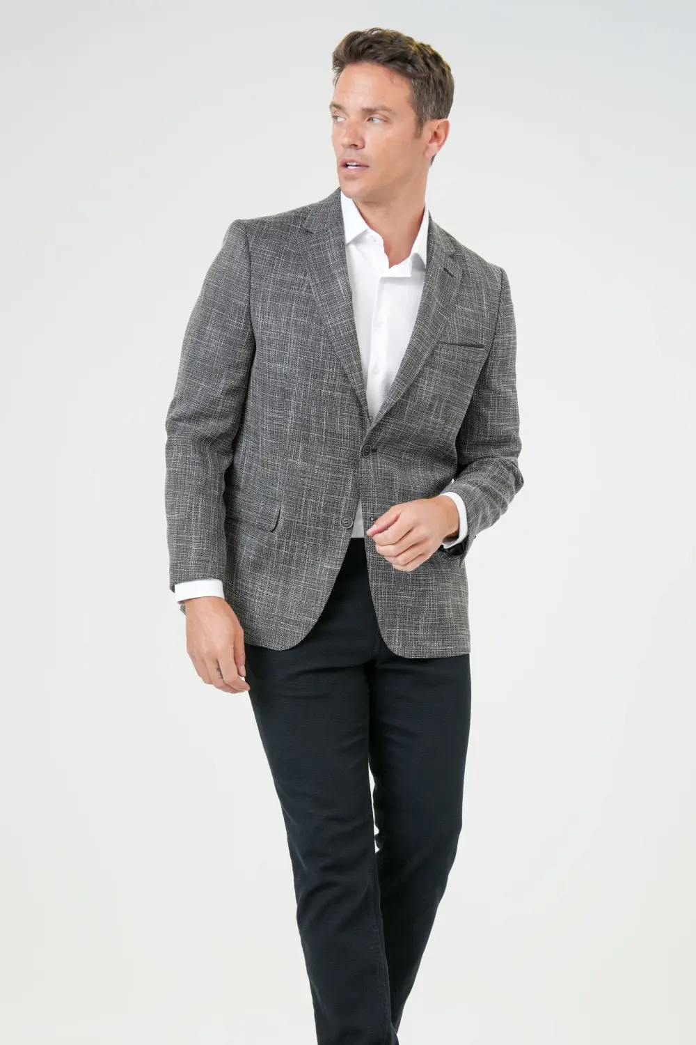 Regular Kalıp Desenli Ceket