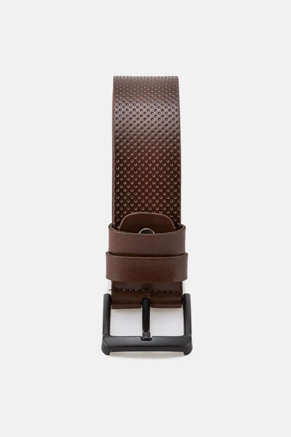 Спортивний пояс з 100% штучної замші, темно-коричневий, розмір 1, виробництво Туреччина