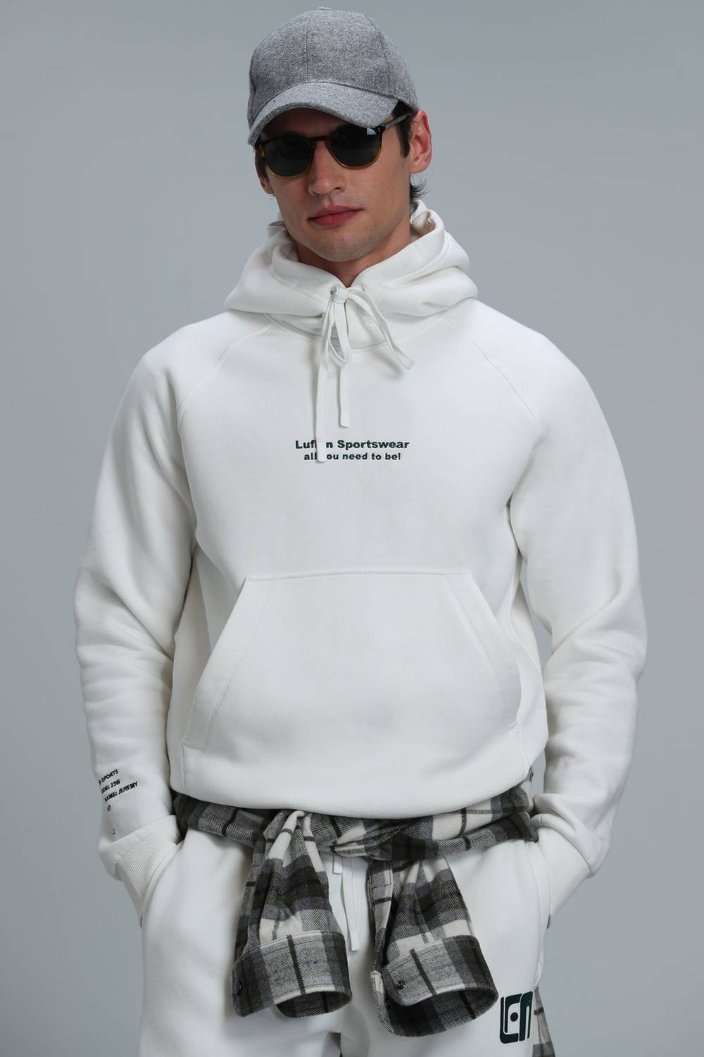 Luis Men's Sweatshirt Off White