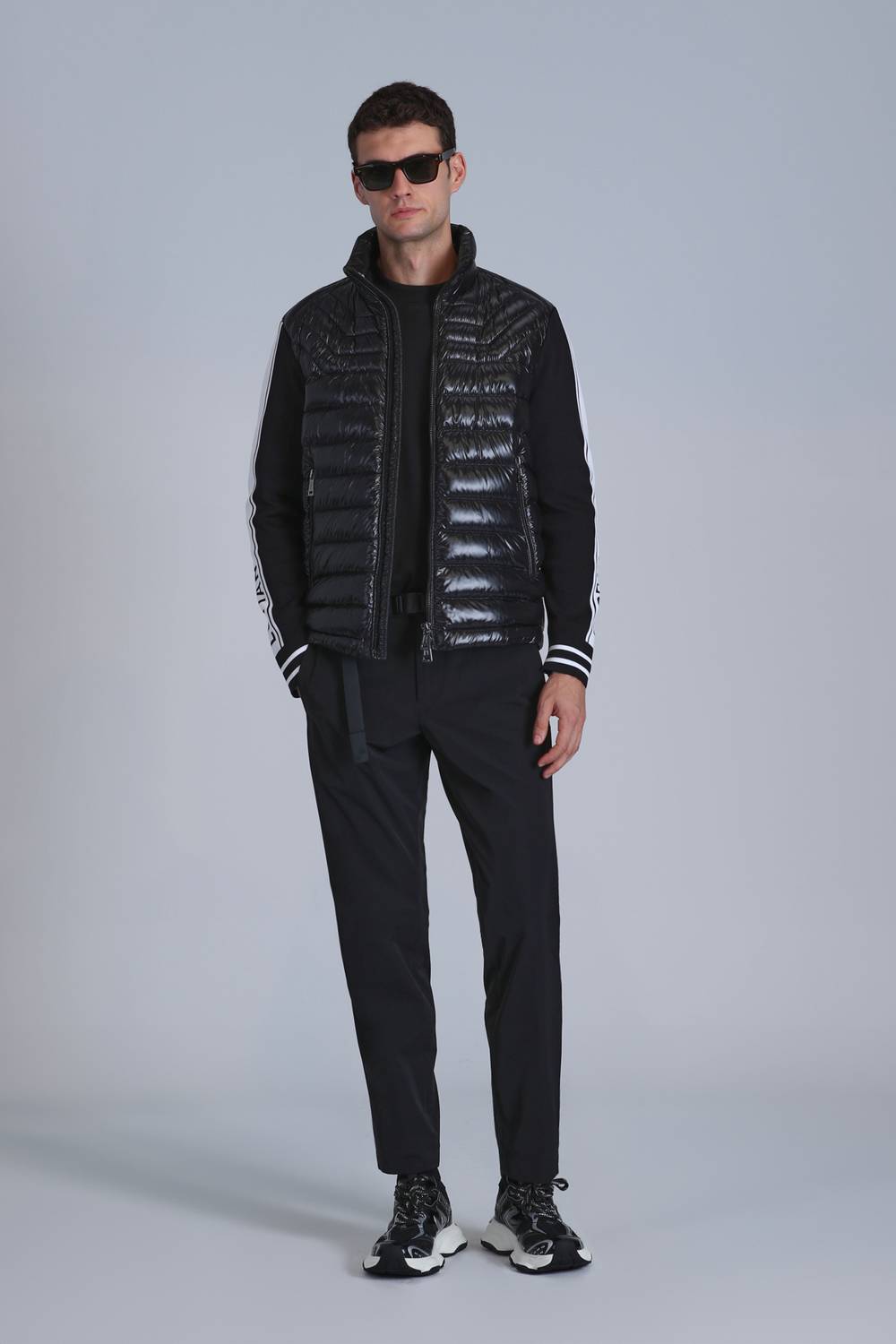 Чорна чоловіча куртка Snow Kaz Tüyü, розміри 46-56, стильний та зручний вибір для зими