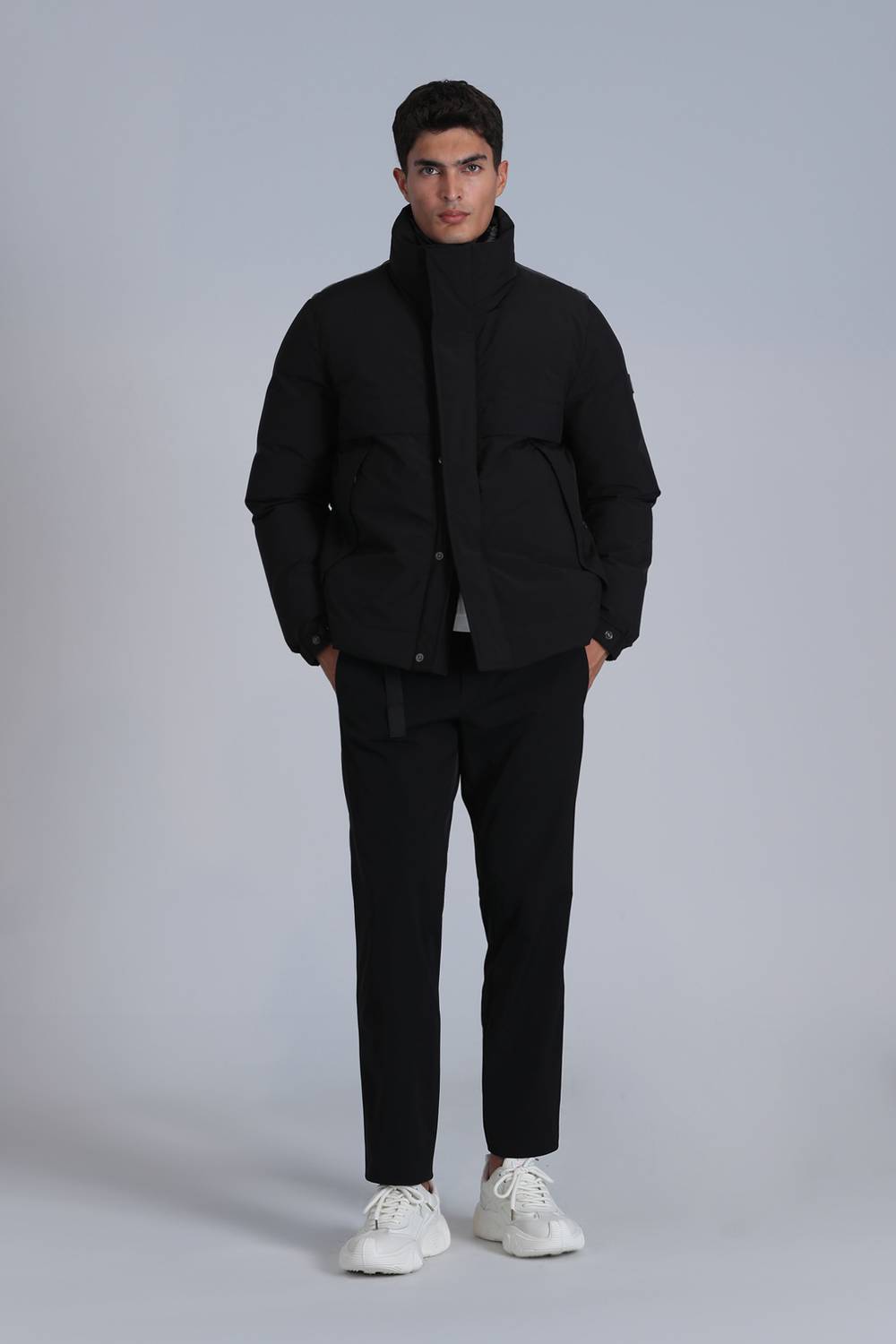 Andor Kaz Tüyü Erkek Mont Siyah