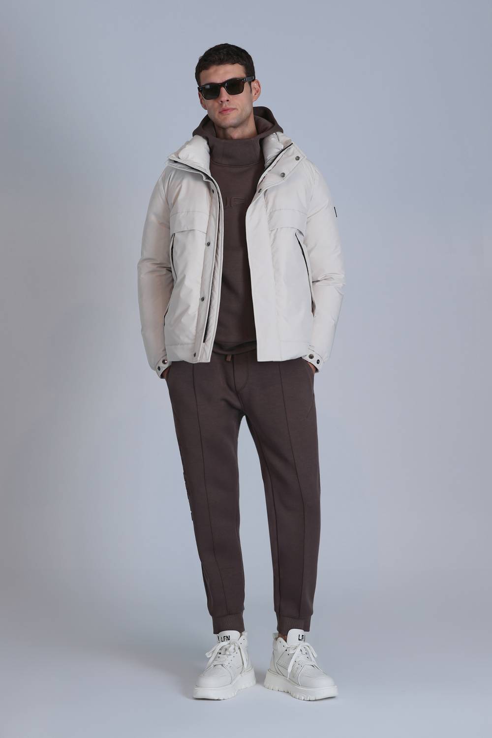 Andor Kaz Tüyü Erkek Mont Taş