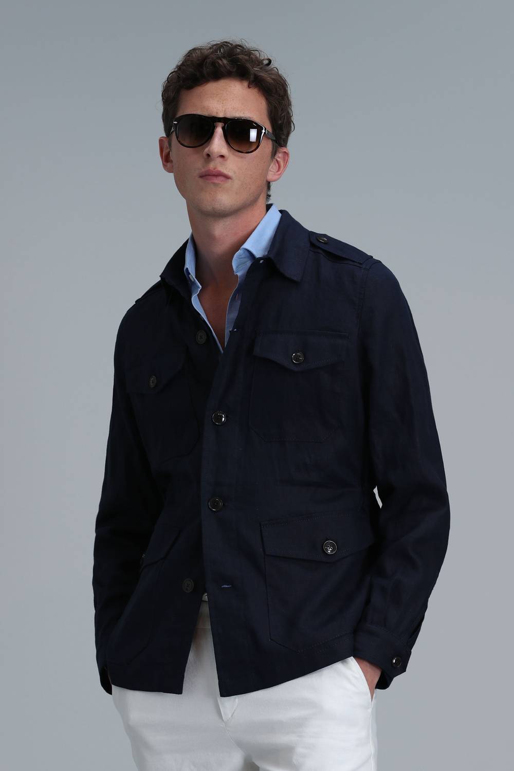 Мужская куртка Mark, цвет темно-синий, размеры 46-60, стильный и удобный вариант для любой погоды