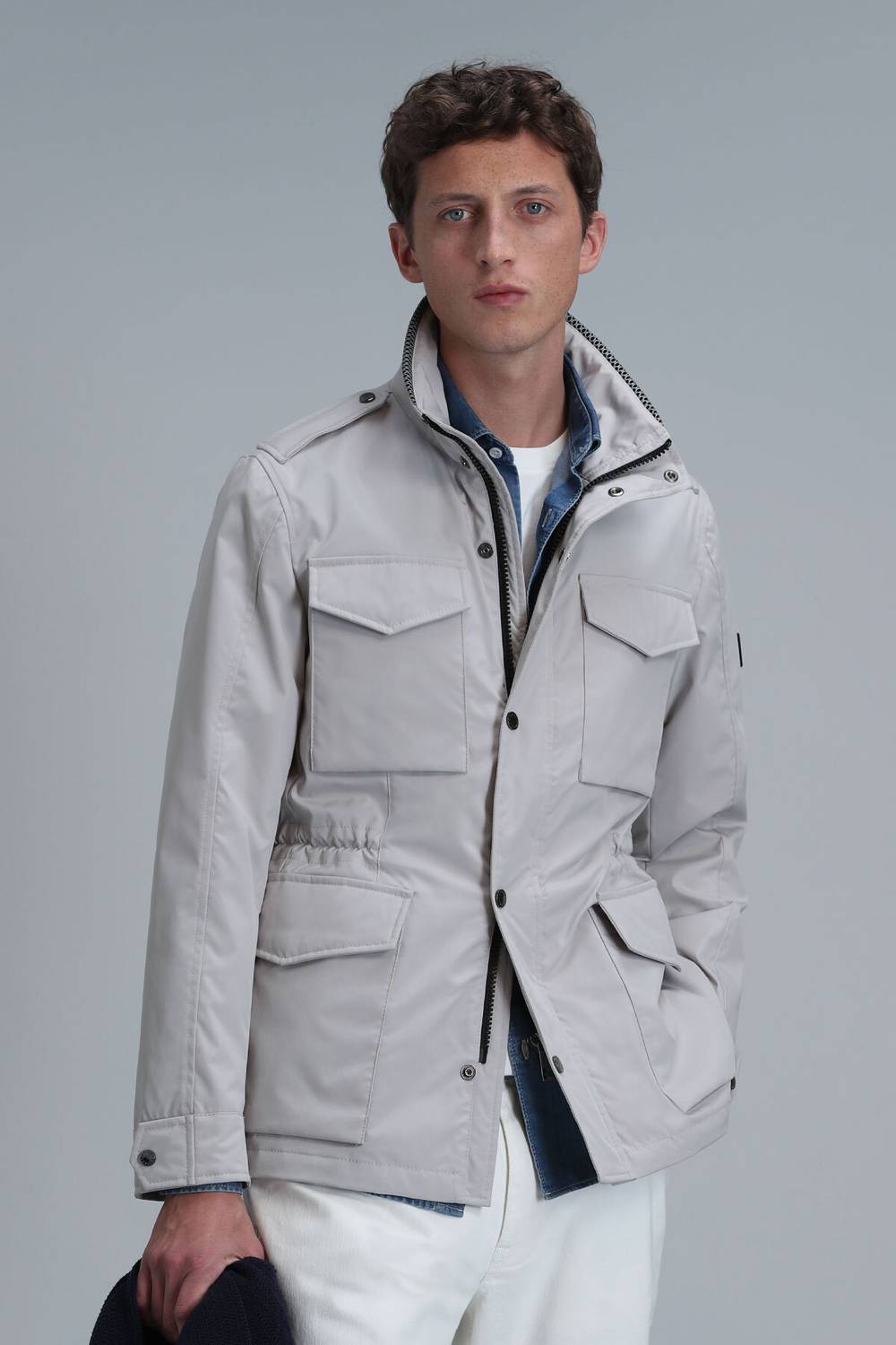 Cameron Erkek Mont Bej