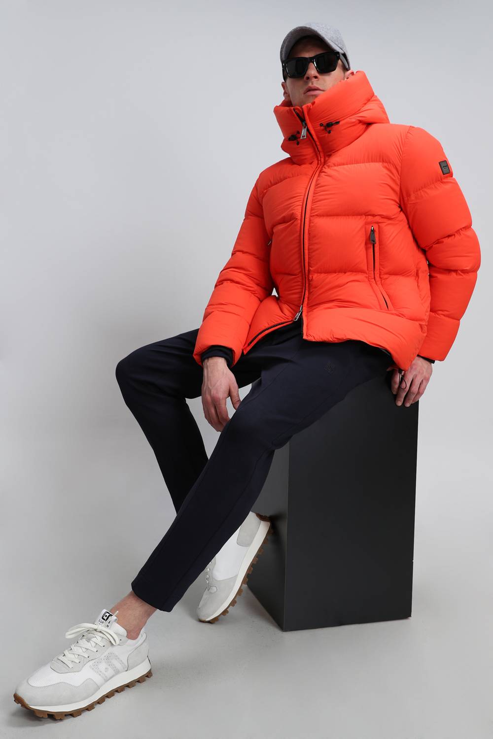 Tommy Goose Down Men's Coat Orange