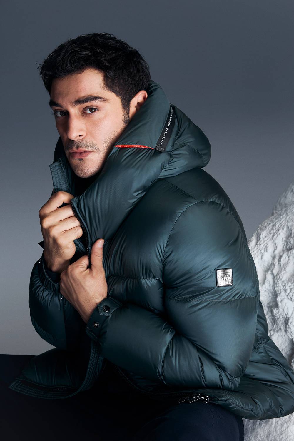 Jadon Kaz Tüyü Erkek Mont Yeşil satın al | TT-Turk türk ürünlerin