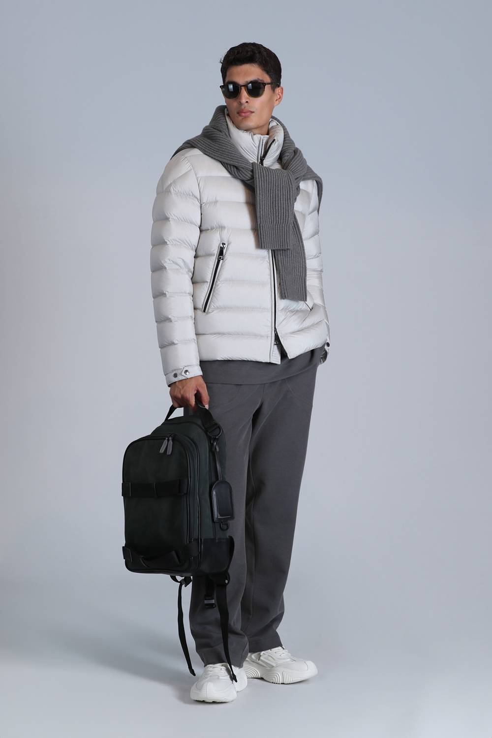 Clow Kaz Tüyü Erkek Mont Taş