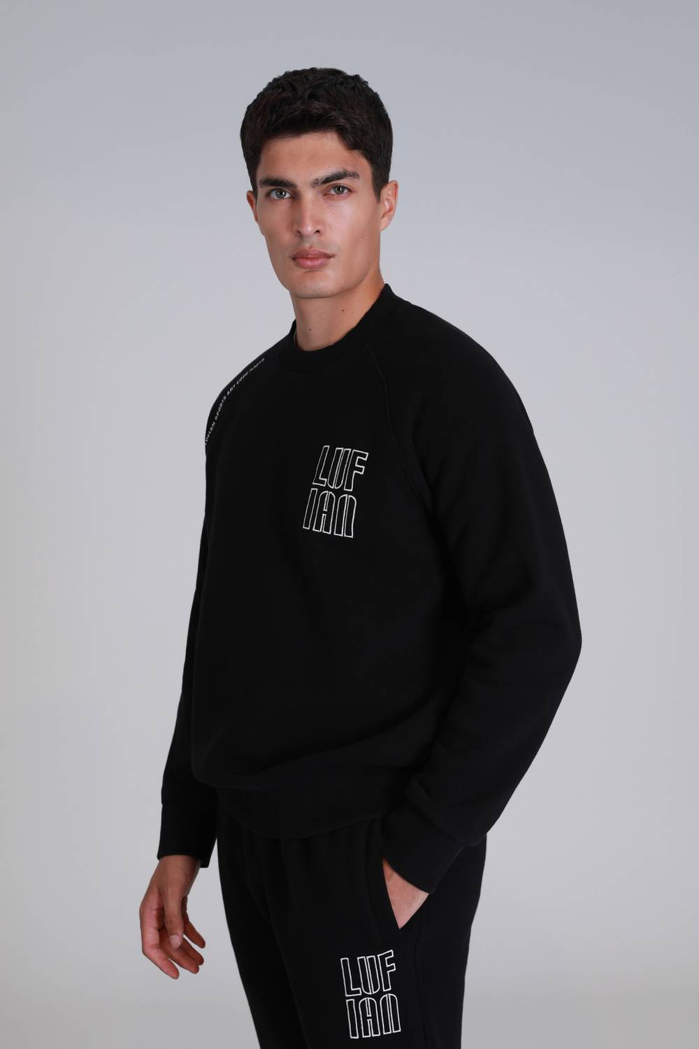 Dıego Erkek Sweatshirt Siyah