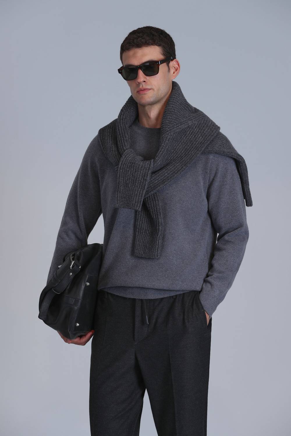 Moon Erkek Kazak Gri