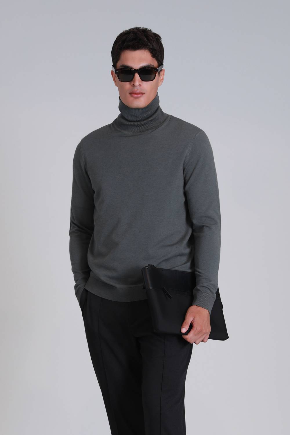 Soıl Erkek Kazak Haki