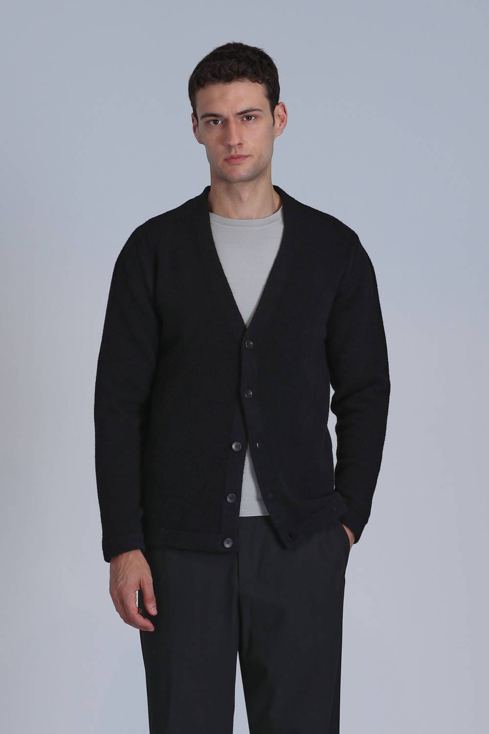 Toscano Erkek Hırka Siyah