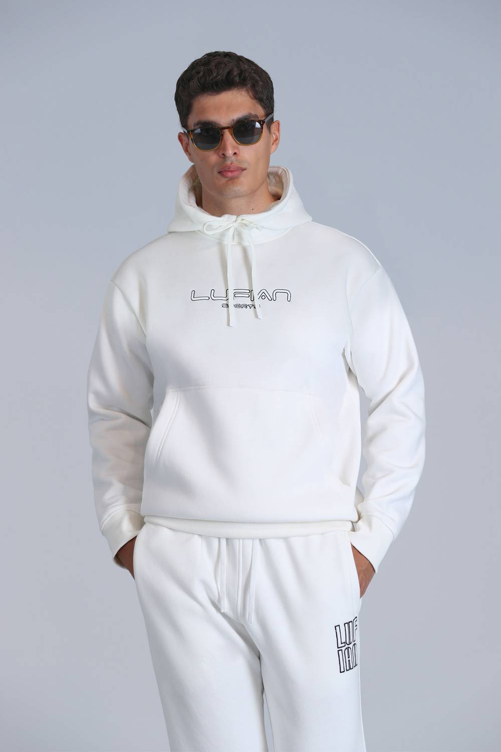 Brave Erkek Sweatshirt Kırık Beyaz